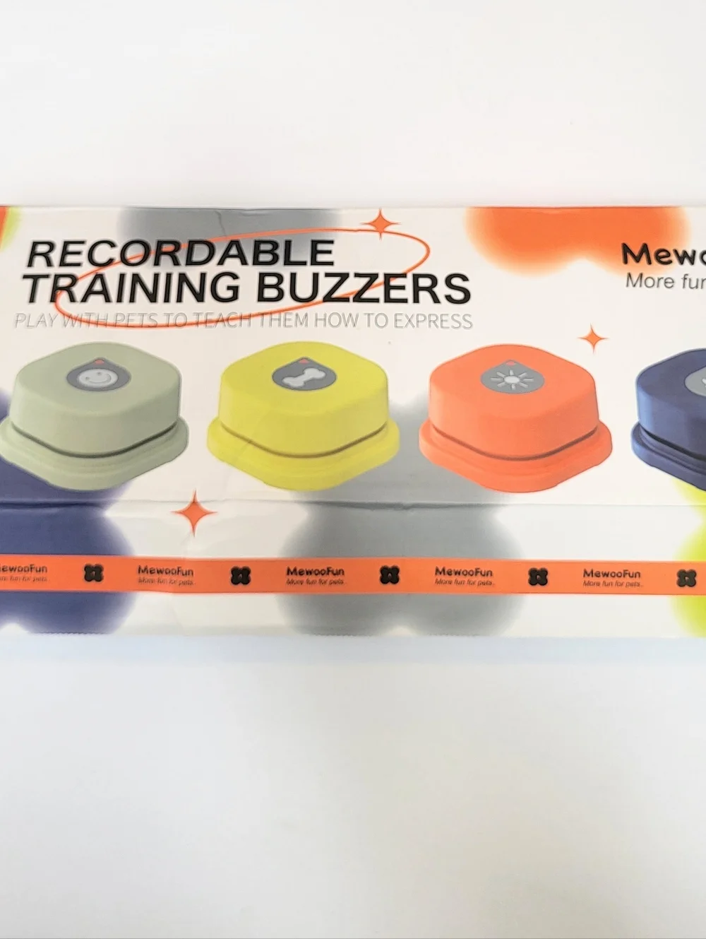 MewooFun Dog Communication Talk Buttons Variety Pack Pet Supplies Chewy Dog Toy